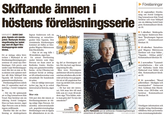 hoestens foerelaesningar 2014 (2) - lokaltidningen